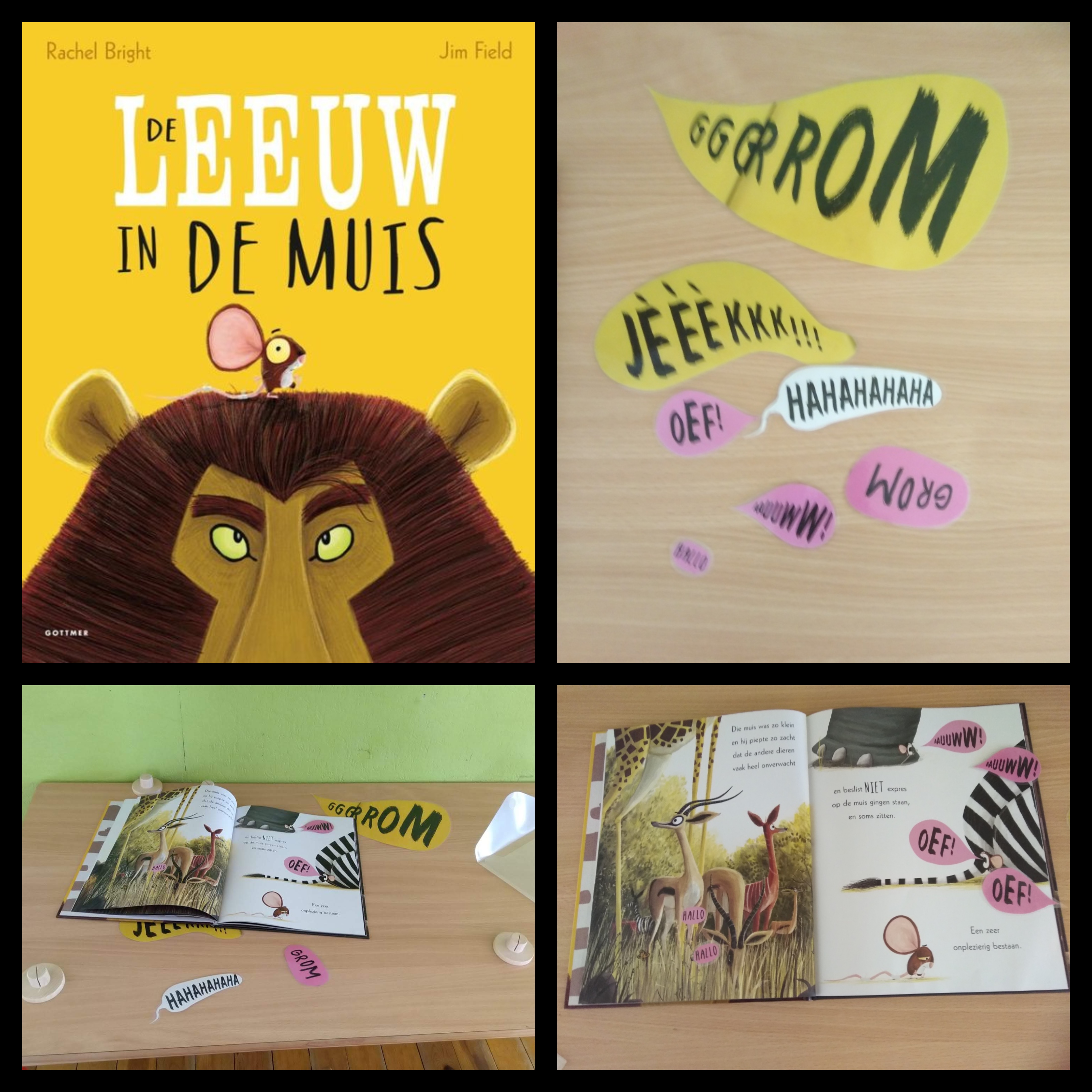 Leeuw in muis