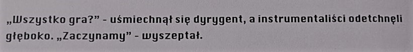 wszy dirigent