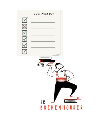 boekenhouder checklist
